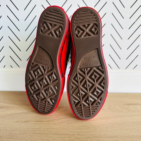 ❤️❤️Converse Chuck 70 Hi Comme Des Garçons Play Sz 13 Womens Shoes Black A01793C - Picture 9 of 13